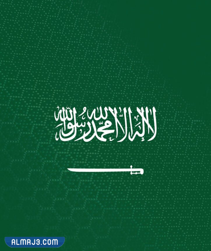 صورة علم المملكة العربية السعودية كبير