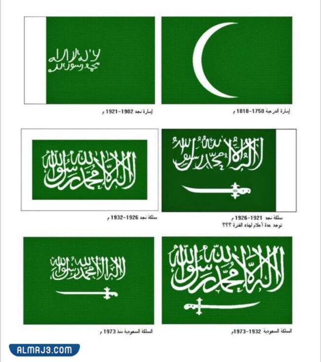 علم المملكة العربية السعودية القديم