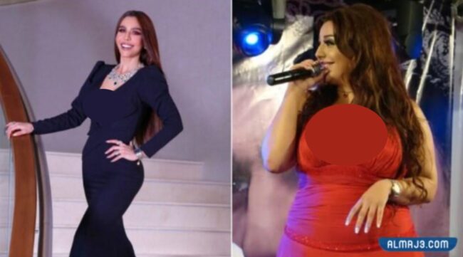 ليلى اسكندر قبل وبعد فقدان الوزن