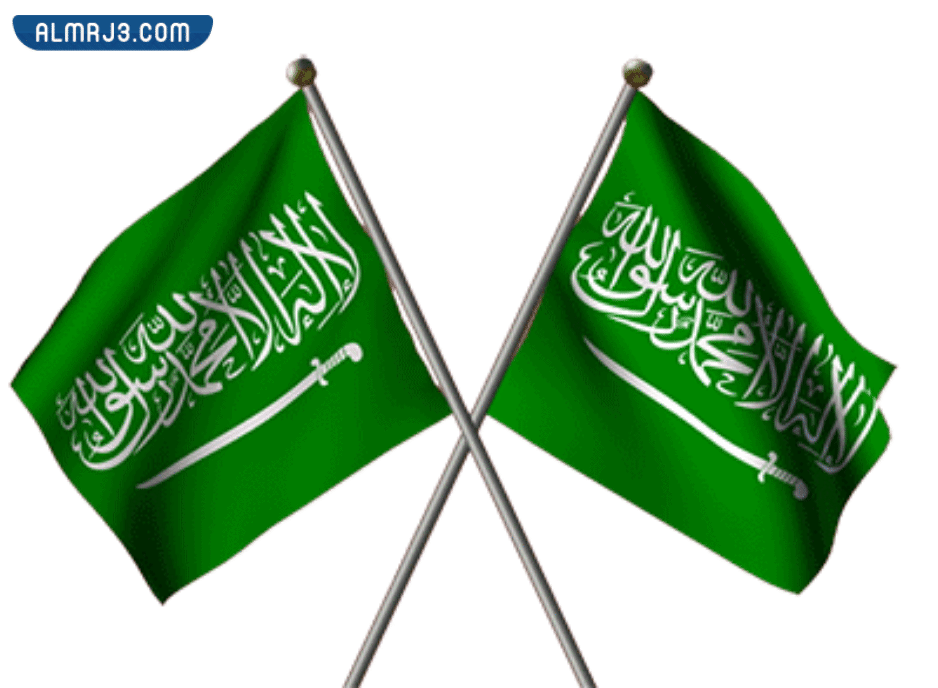 صور علم المملكة العربية السعودية متحرك يرفرف