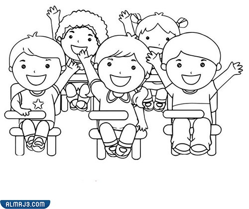 أجمل رسومات احترام المعلم للتلوين 