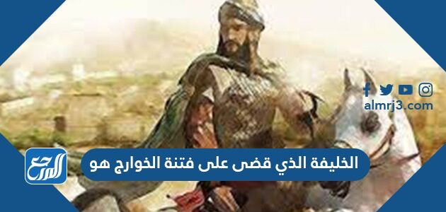 الخليفة الذي قضى على فتنة الخوارج هو