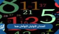 عددان اوليان مجموعهما 30