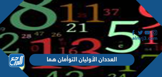 العددان الأوليان التوأمان هما