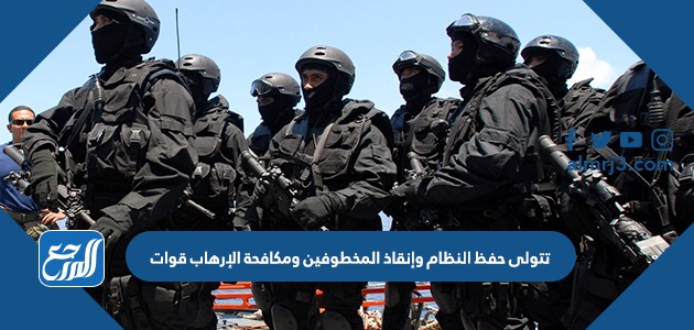 تتولى حفظ النظام وإنقاذ المخطوفين ومكافحة الإرهاب قوات