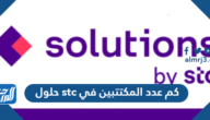 كم عدد المكتتبين في stc حلول