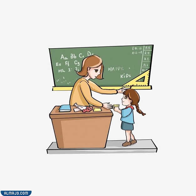 رسومات احترام المعلم 