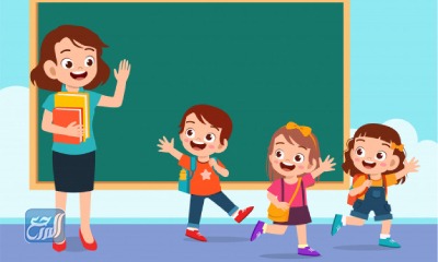 رسومات عن حب المعلم 