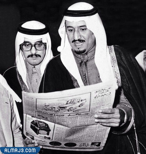 صور الملك سلمان ابيض واسود