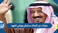 عبارات عن الملك سلمان وولي العهد