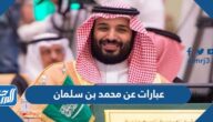 عبارات عن محمد بن سلمان قصيرة جداً