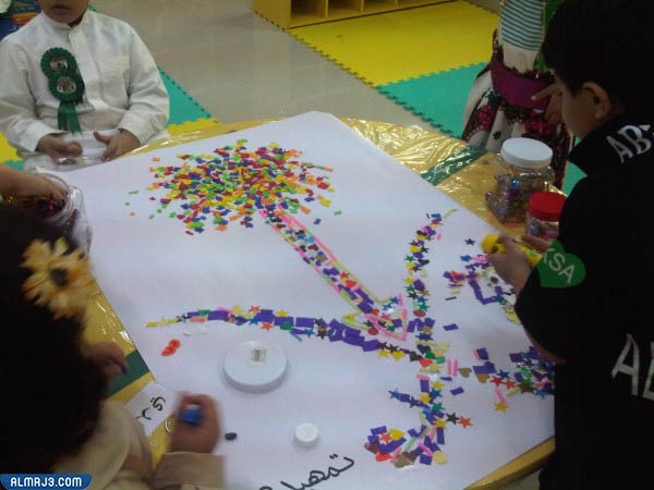 عمل فني لليوم الوطني 92