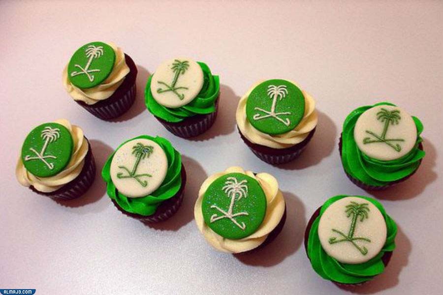 صور كعك وكب كيك اليوم الوطني السعودي 92