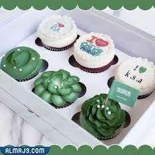 صور كعك وكب كيك اليوم الوطني السعودي 92