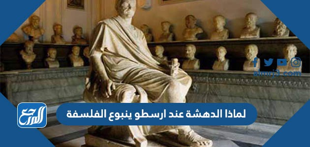 لماذا الدهشة عند ارسطو ينبوع الفلسفة