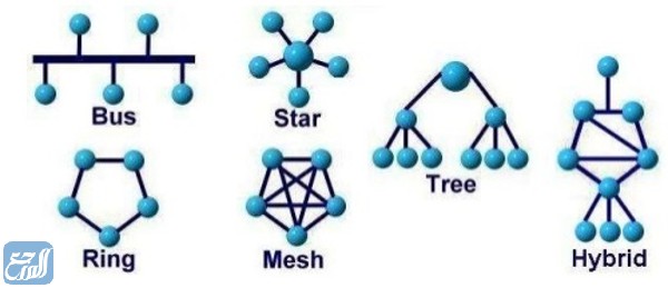 ما تسمى مسارات الاتصال بين عقد الشبكة؟