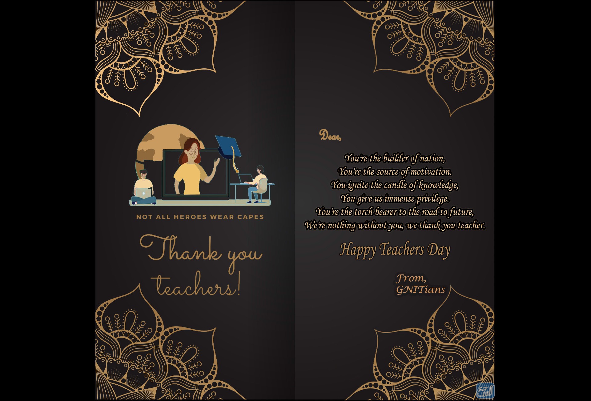 صور تهنئة يوم المعلم بالانجليزي