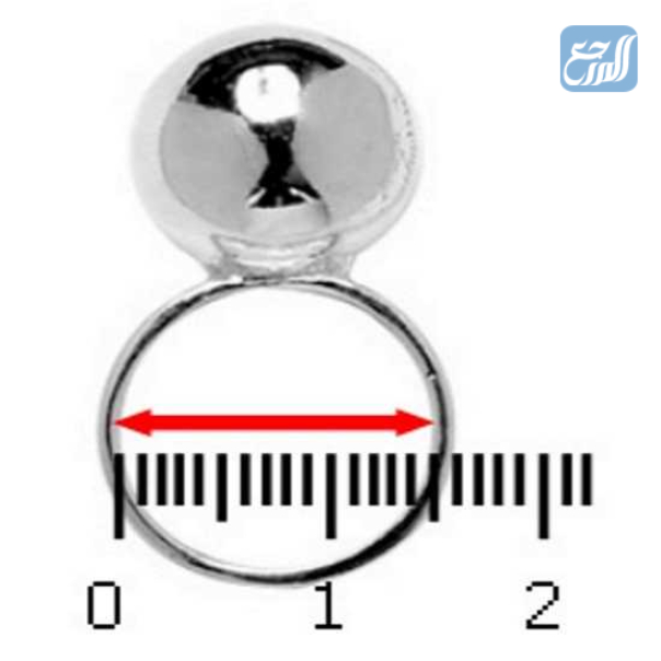 معرفة مقاس الخاتم من خلال خاتم آخر