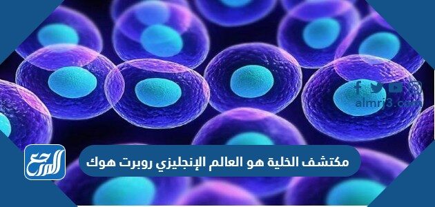 مكتشف الخلية هو العالم الإنجليزي روبرت هوك