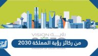 من ركائز رؤية المملكة 2030 من ركائز رؤية المملكة 2030