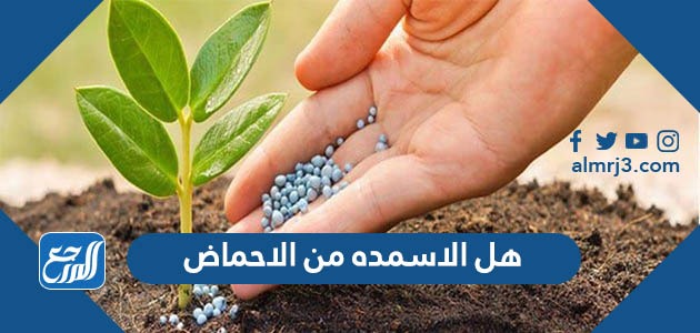 هل الاسمده من الاحماض