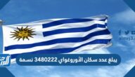 يبلغ عدد سكان الأوروغواي ٣٤٨٠٢٢٢ نسمة