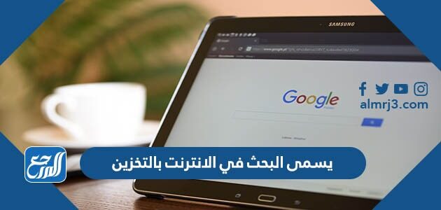 يسمى البحث في الانترنت بالتخزين