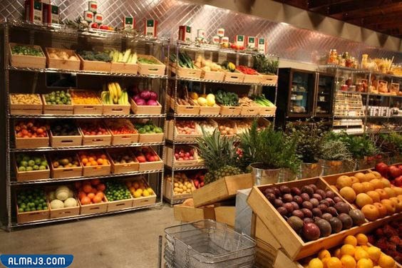 Fruit and vegetable shop decoration