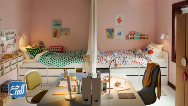 غرفة نوم الأطفال في ايكيا 2022