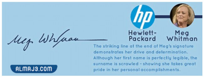 أجمل التواقيع الخطية لمشاهير العالم