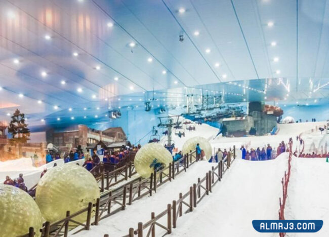 مدينة الثلج بالرياض