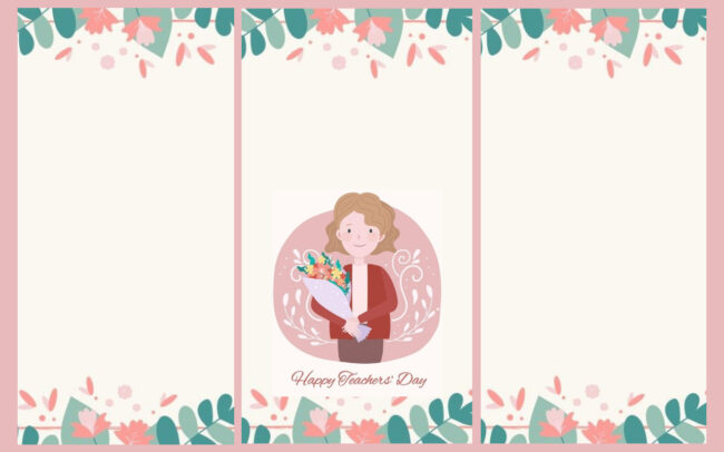 مطويات تهنئة بيوم المعلم العالمي