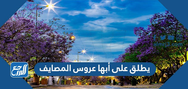 يطلق على أبها عروس المصايف