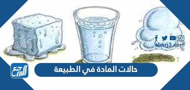 حالات المادة في الطبيعة