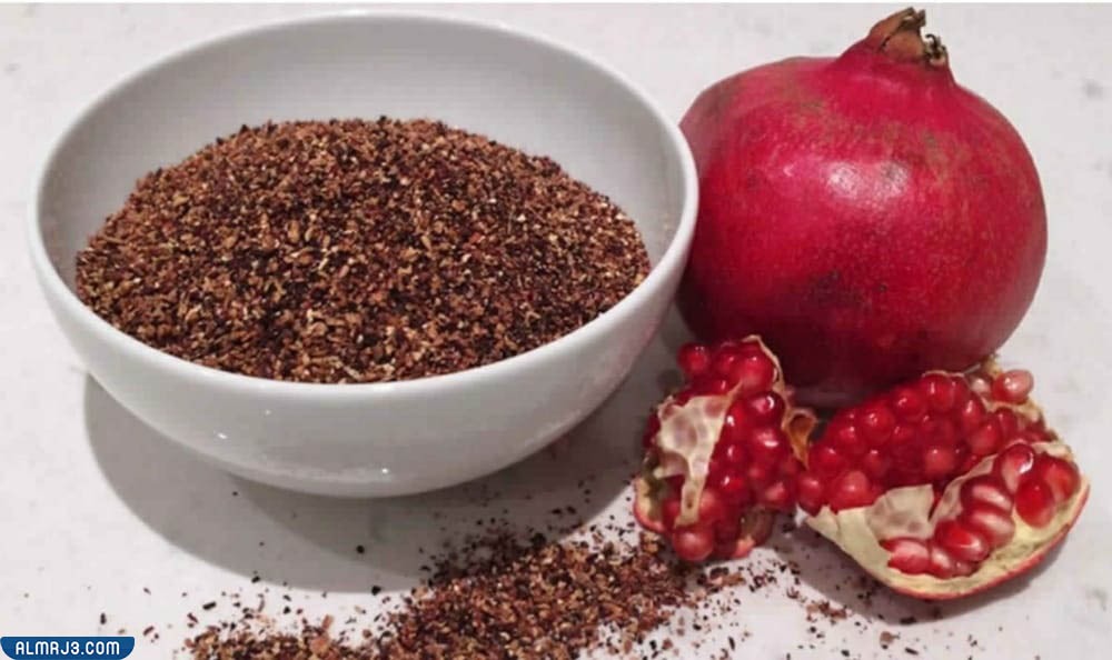 طريقة عمل قشر الرمان المطحون