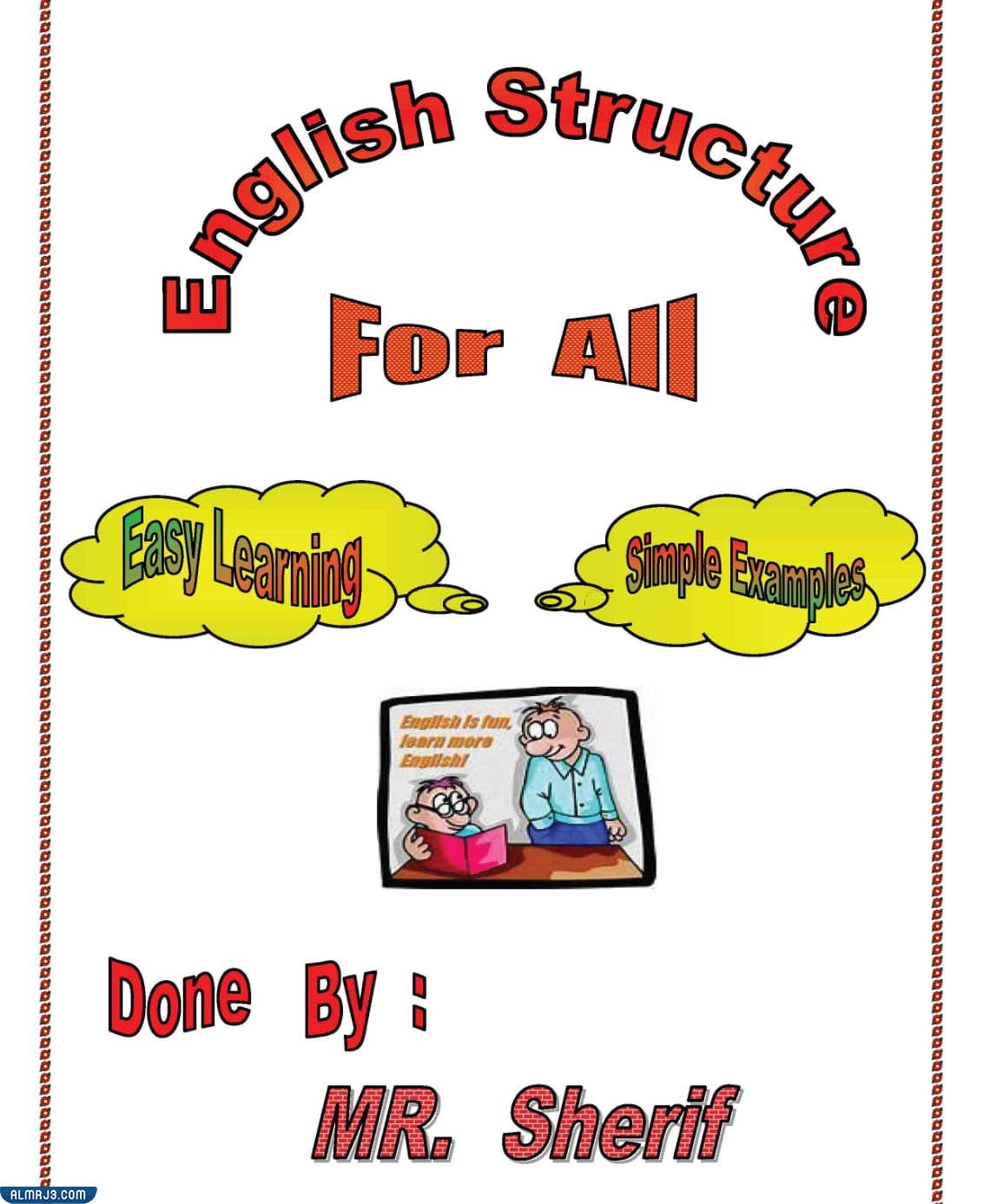 صور من كتاب قواعد اللغة الانجليزية لجميع المستويات