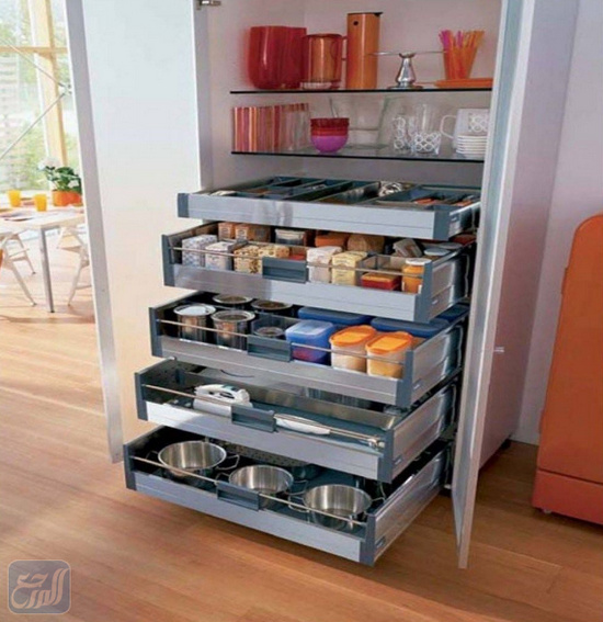 احدث تصميمات المطابخ لوضع التوابل