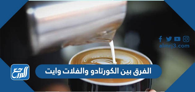 الفرق بين الكورتادو والفلات وايت