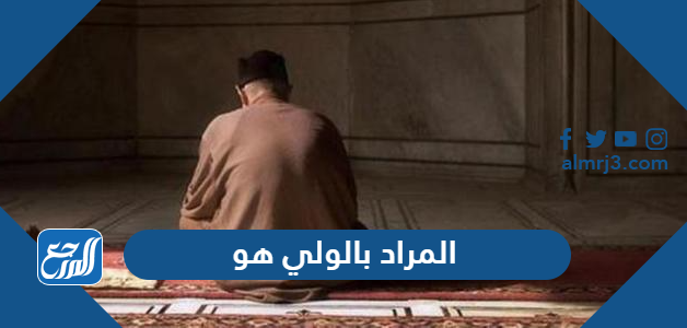 المراد بالولي هو