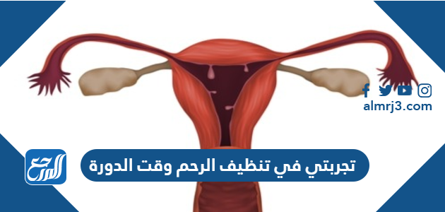 تجربتي في تنظيف الرحم وقت الدورة