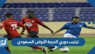 ترتيب دوري الدرجة الأولى السعودي 2021