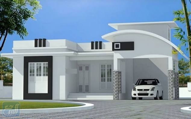 تصميم منزل دور واحد مودرن