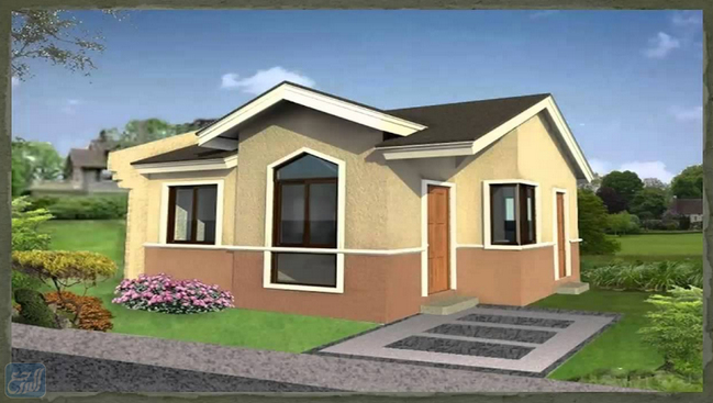 تصميم منزل ريفي دور واحد
