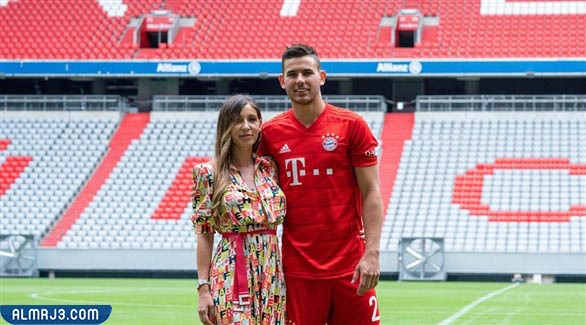 زوجة اللاعب لوكاس