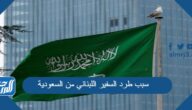 سبب طرد السفير اللبناني من السعودية
