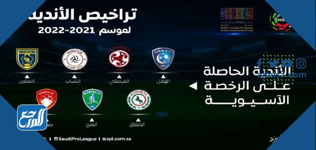 شروط الرخصة الآسيوية للأندية