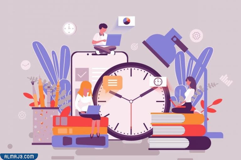صور عن استثمار الوقت
