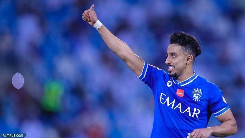 لحظة هدف سالم الدوسري