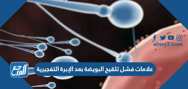 علامات فشل تلقيح البويضة بعد الإبرة التفجيرية