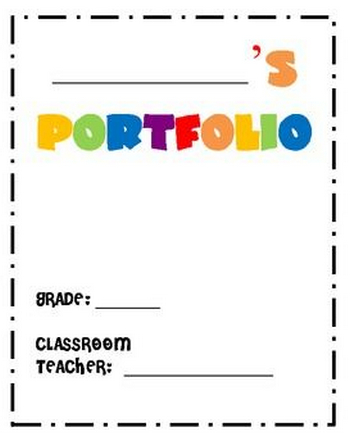 غلاف ملف انجاز جاهز للطباعه انجليزي